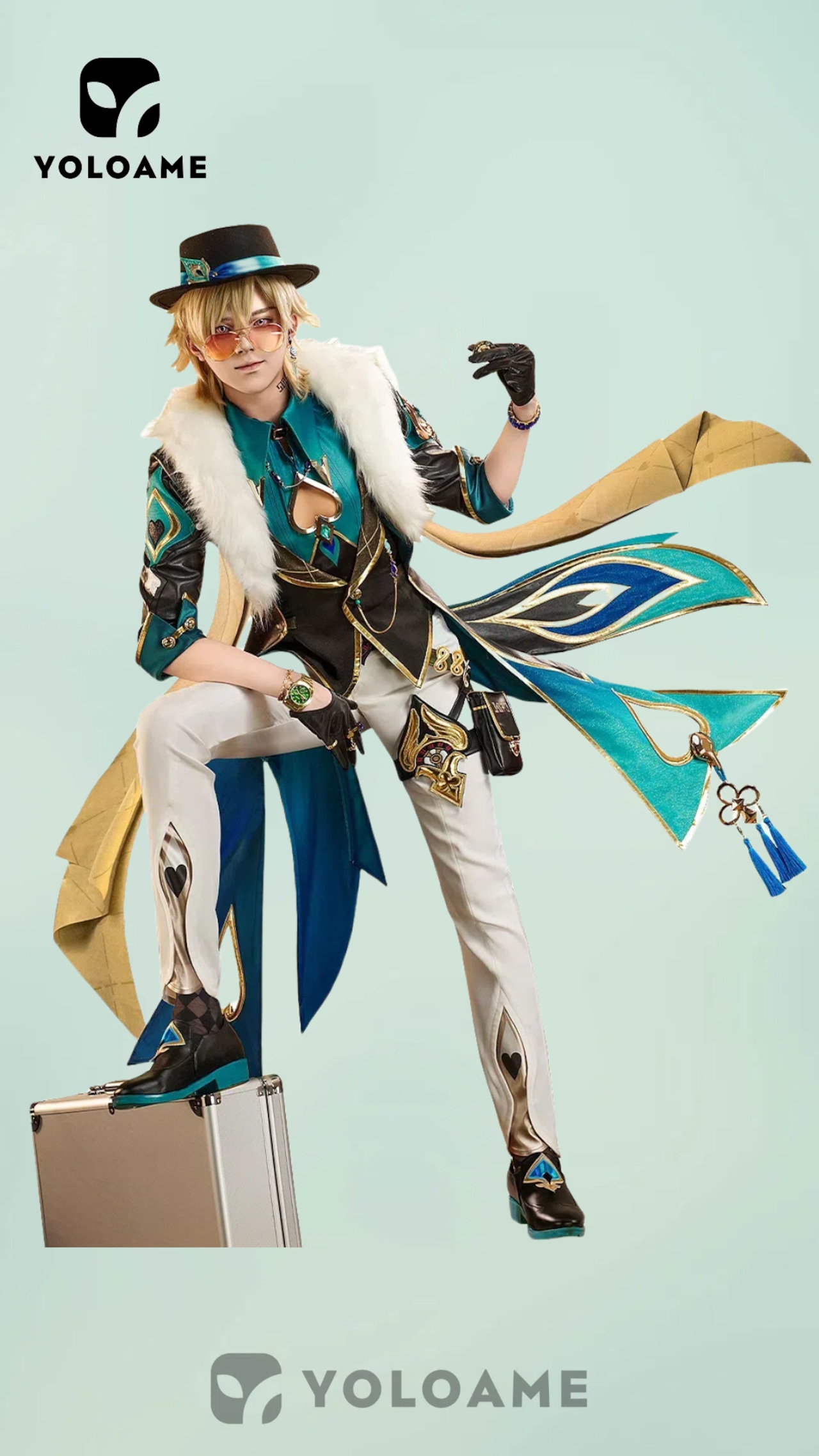 三分妄想 崩壊スターレイル アベンチュリン コスプレ衣装