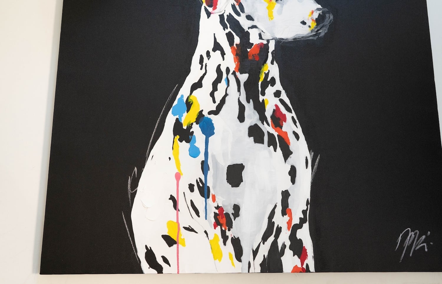 Dalmatian / ダルメシアン / 犬の現代アート作品 絵画販売 | TOMOYA