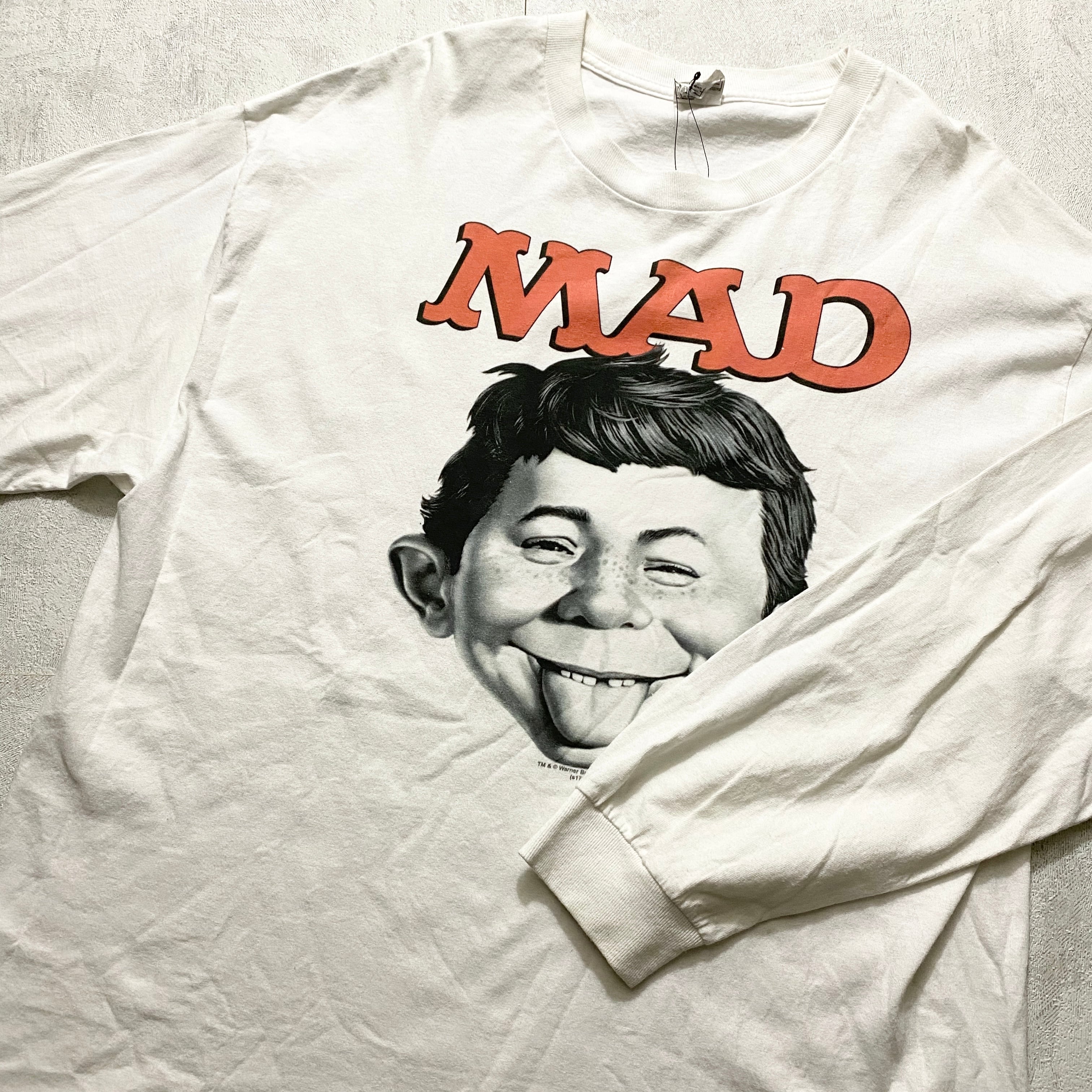 MAD “Alfred E.Neuman” print long sleeve tee | NOIR ONLINE