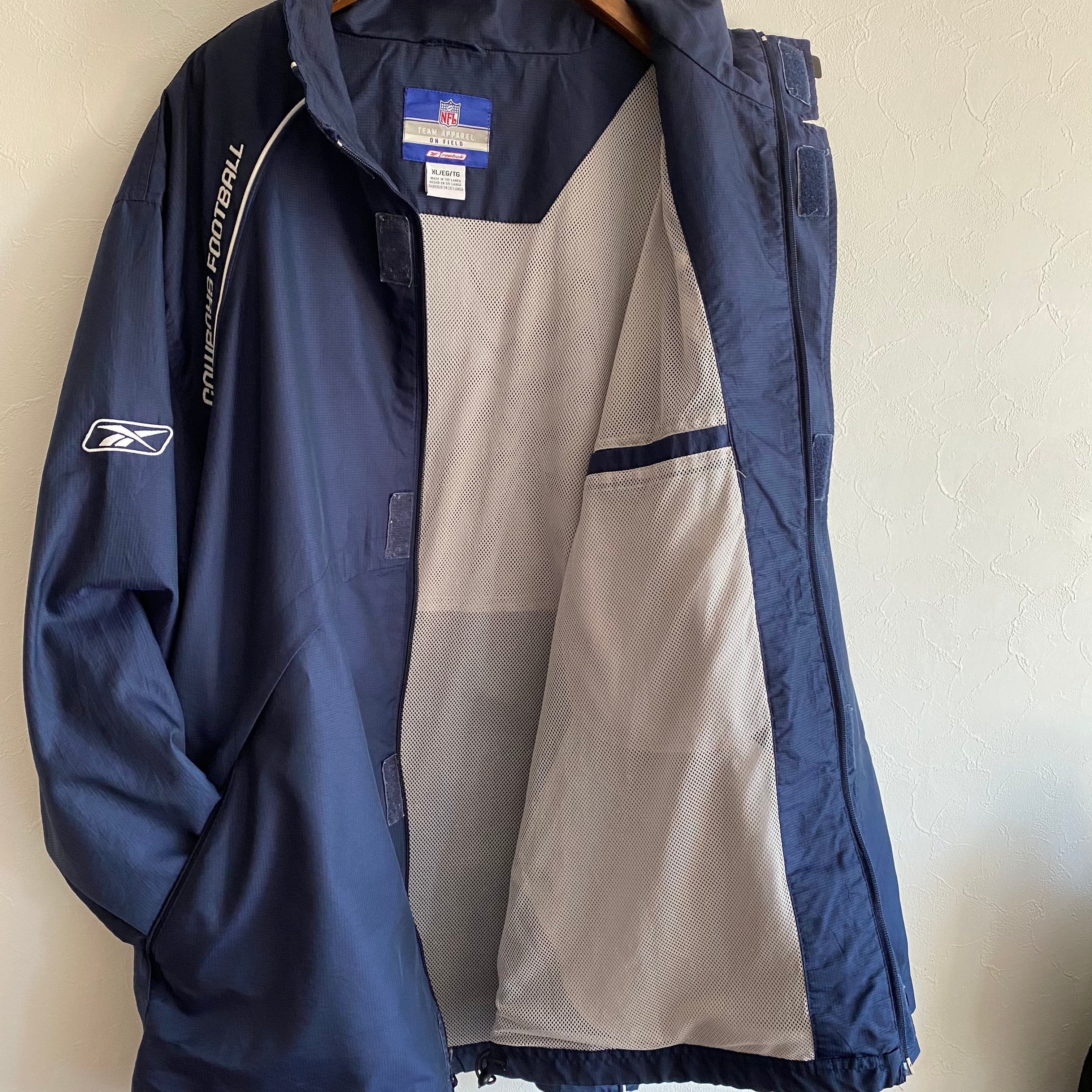 Reebok NFL TEAM APPAREL ON FIELD COWBOYS Nylon jacket {リーボック ...