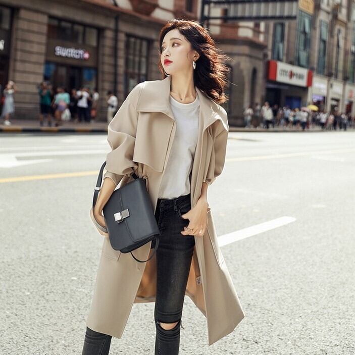 アウター レディース スプリングコート トレンチコート ロング ロング丈 長袖 かわいい 大人可愛い きれいめ カジュアル 大人 上品 おしゃれ お洒落 かっこいい レトロ こなれ感 主役級 存在感 オフィス フェミニン 無地 春 秋 10代 20代 30代 ビジネス OL 通勤 学生 通学 デート お出かけ 女子会 休日 着回し 普段使い 韓国 韓国系 送料無料 ファッション コーデ スタイル モテ トレンド 流行 インスタ映え S M L XL 2XL 緑 グリーン ベージュ