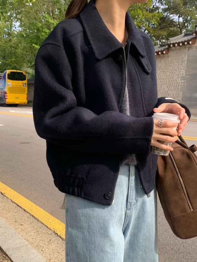 (予約) signature / Coco Short Handmade Jacket 3color