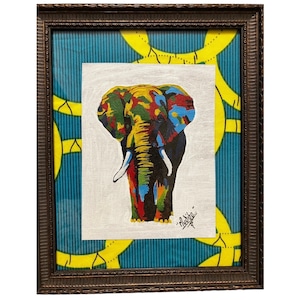 【online限定】 mudiboさんの原画 = elephant =