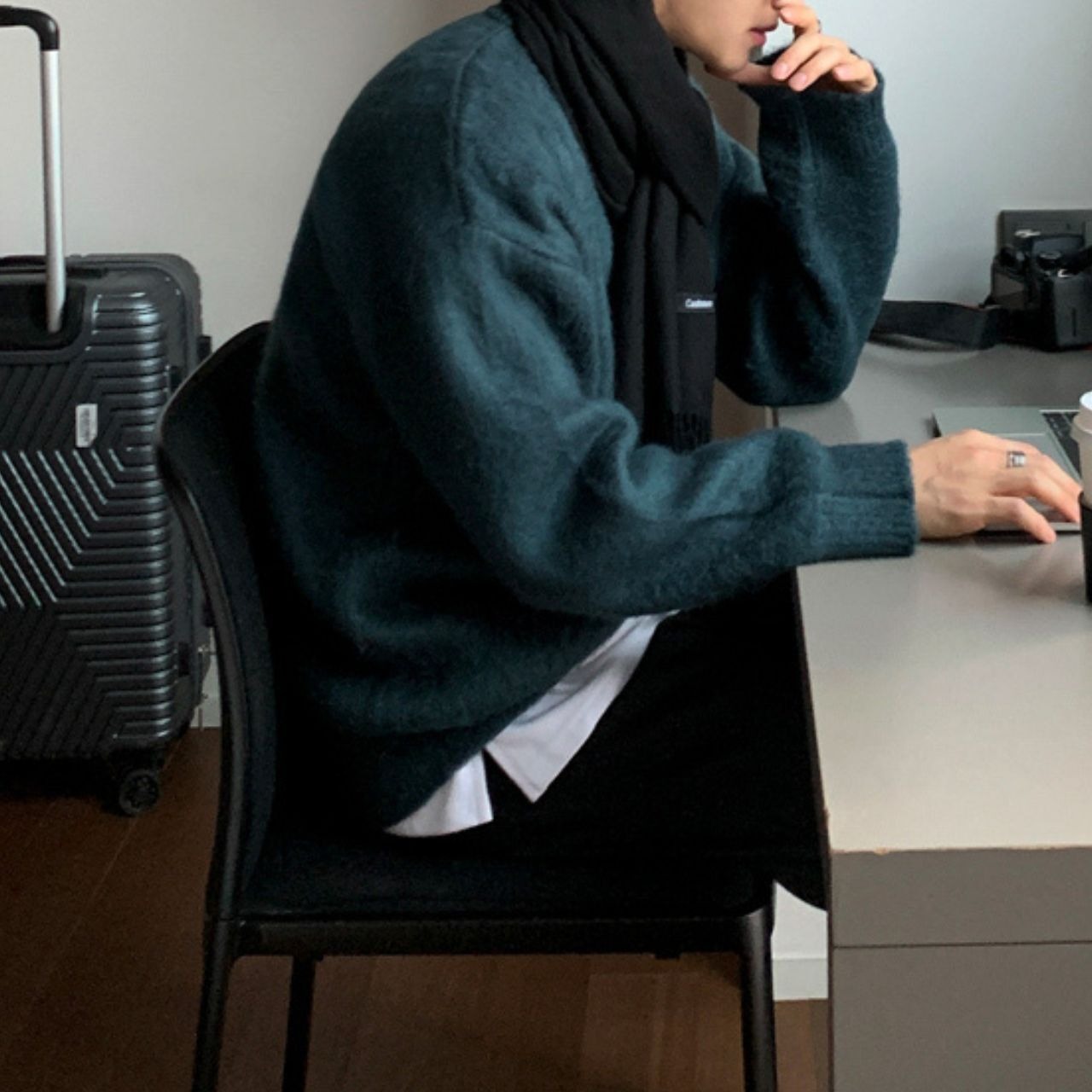 ソフトシャギーニット　MT0080349