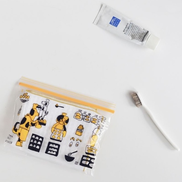 【トラネコボンボン 】フリーザーバック　Mサイズ「犬のパン屋」