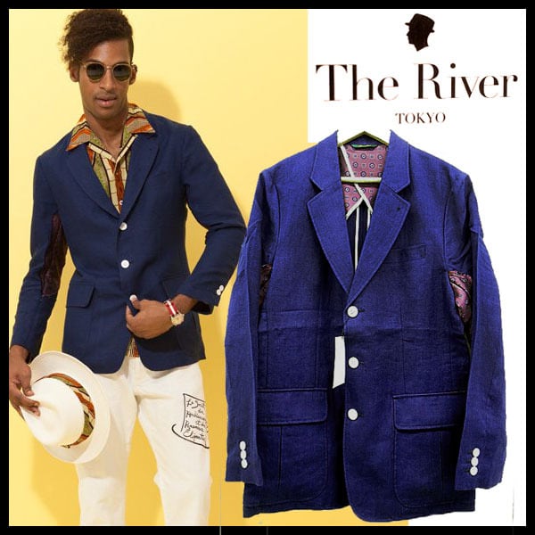 A DICIANNOVEVENTITRE カットオフリネンテーラードジャケット A DICIANNOVEVENTITRE カットオフリネンテーラードジャケット