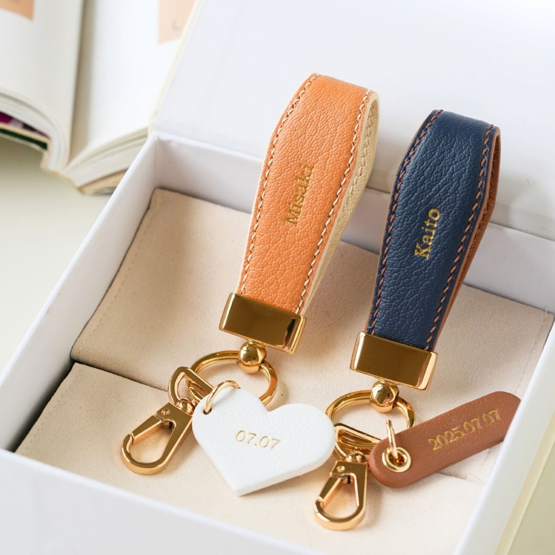 ペアセット】Leather keyring 全15種 | Yukarien