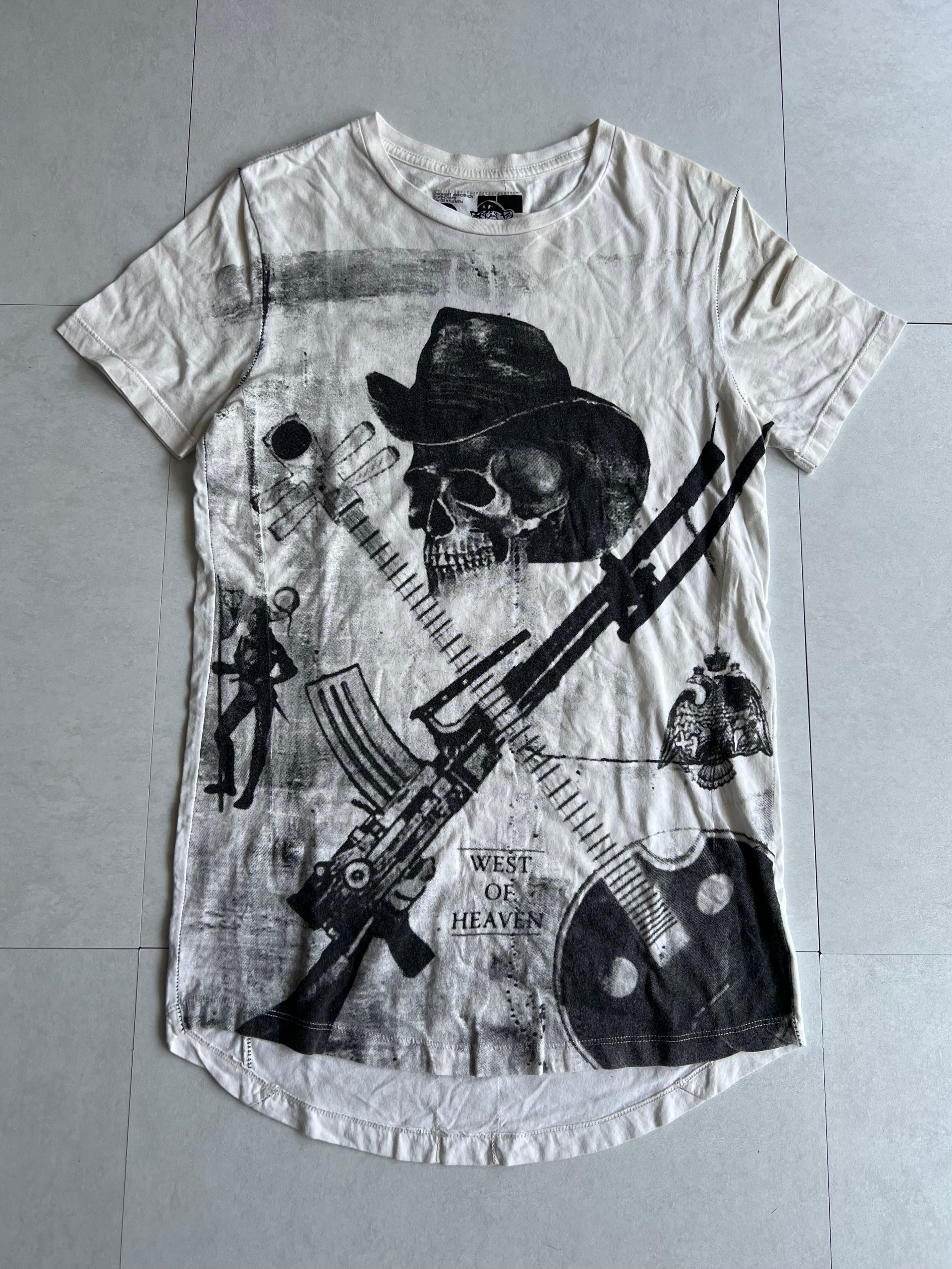 "Unknown" Western Skull Tee
