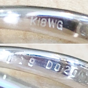 ✨希少✨レア❣️デマントイドガーネット！ダイヤ K18WG リング 指輪