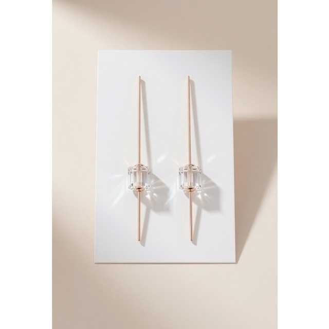 miroitant (ミロワントン)/ブリエ ドゥ ミル フ　ゴールド ピアス　02