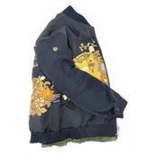 【bomber33】再構築リバーシブルボンバー Kimono×Military MIX BOMBER JACKET