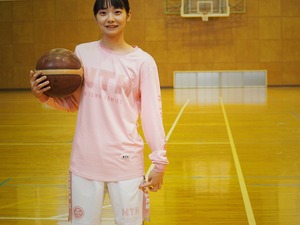 “NTH PRACTICE PANTS” colour White×Pinkred×Lightpink