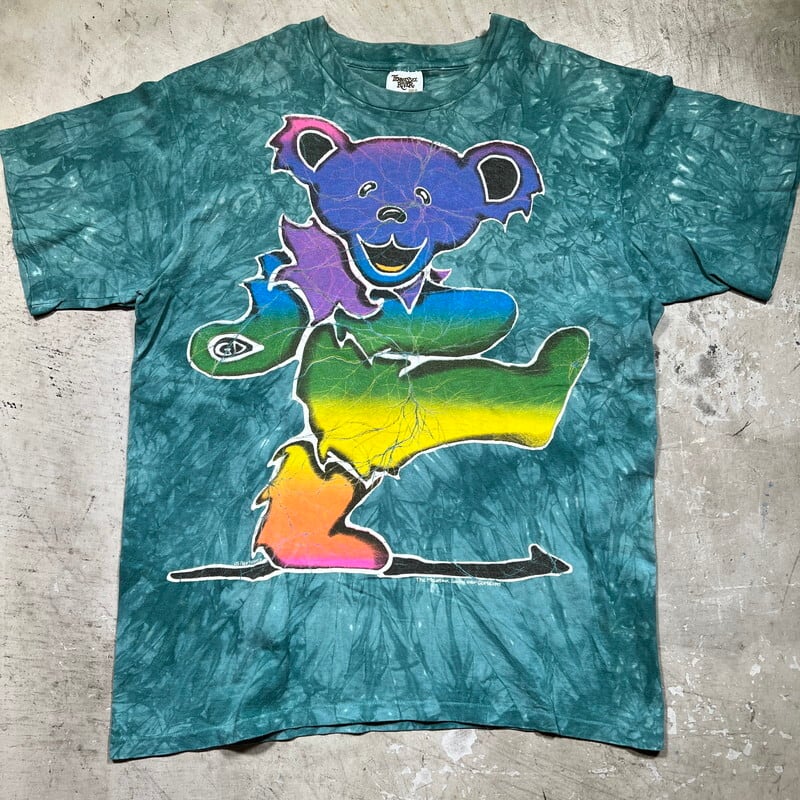 90's GRATEFUL DEAD BIG BEAR タイダイTee - シャツ