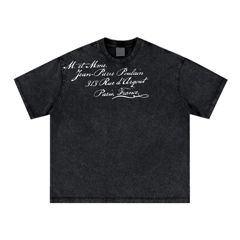 グラフィックデザイン オーバーサイズTシャツ 00102
