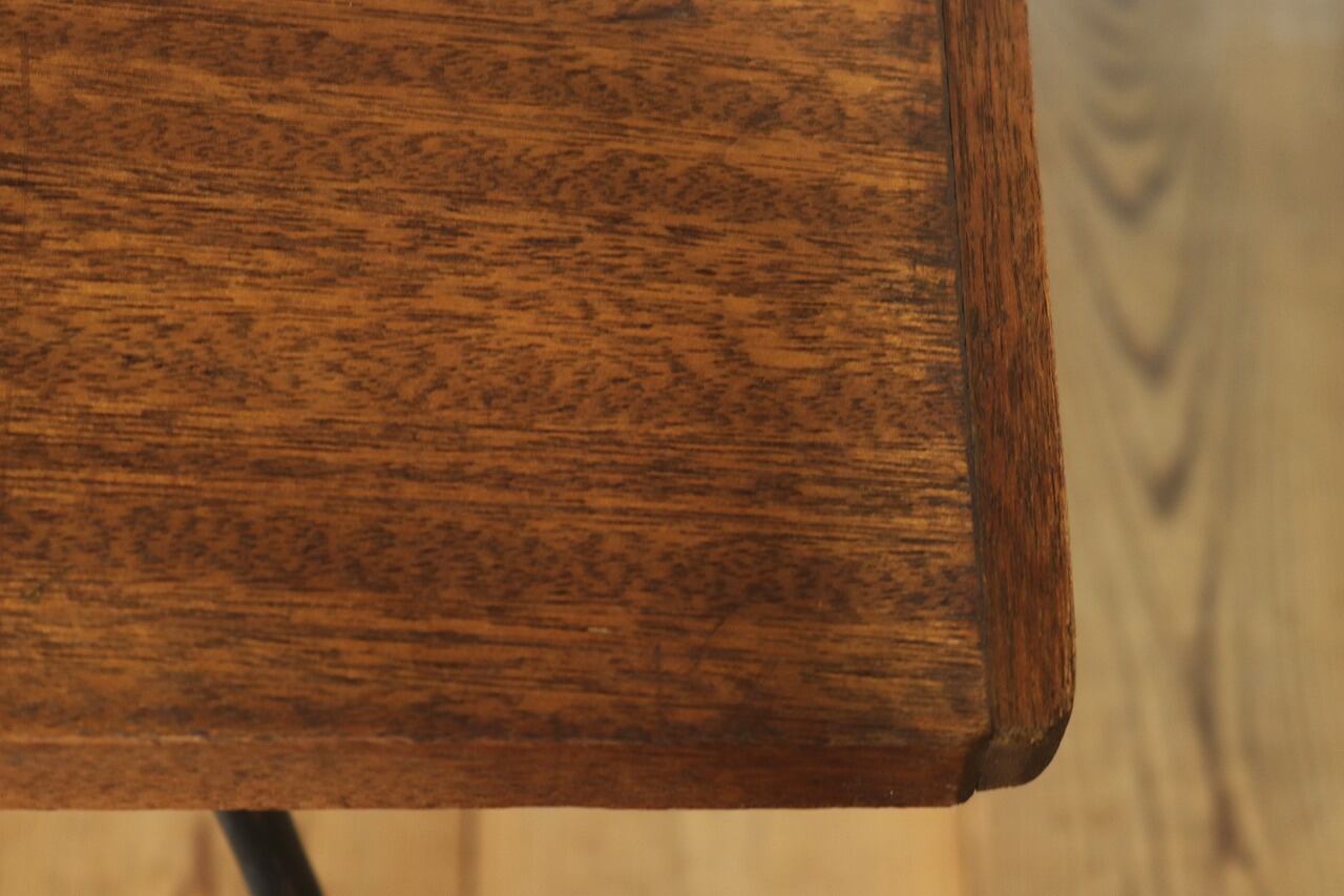 レトロ デスク ミニテーブル 机 作業台 展示台 花台 古材