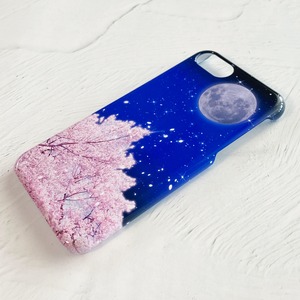 夜桜 iPhoneハードケース Androidケース