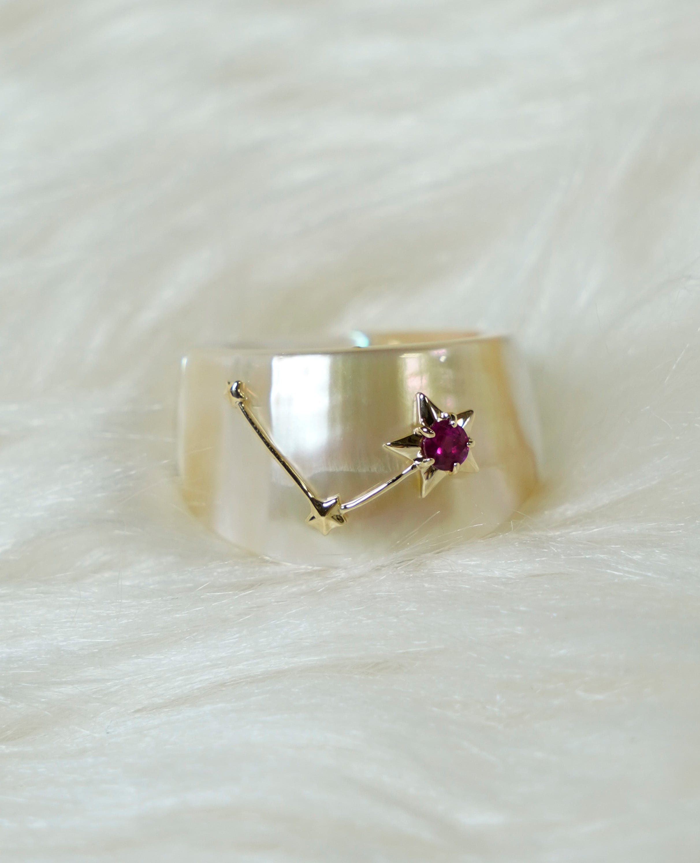 (K10)Thalatta Ring(Ruby)