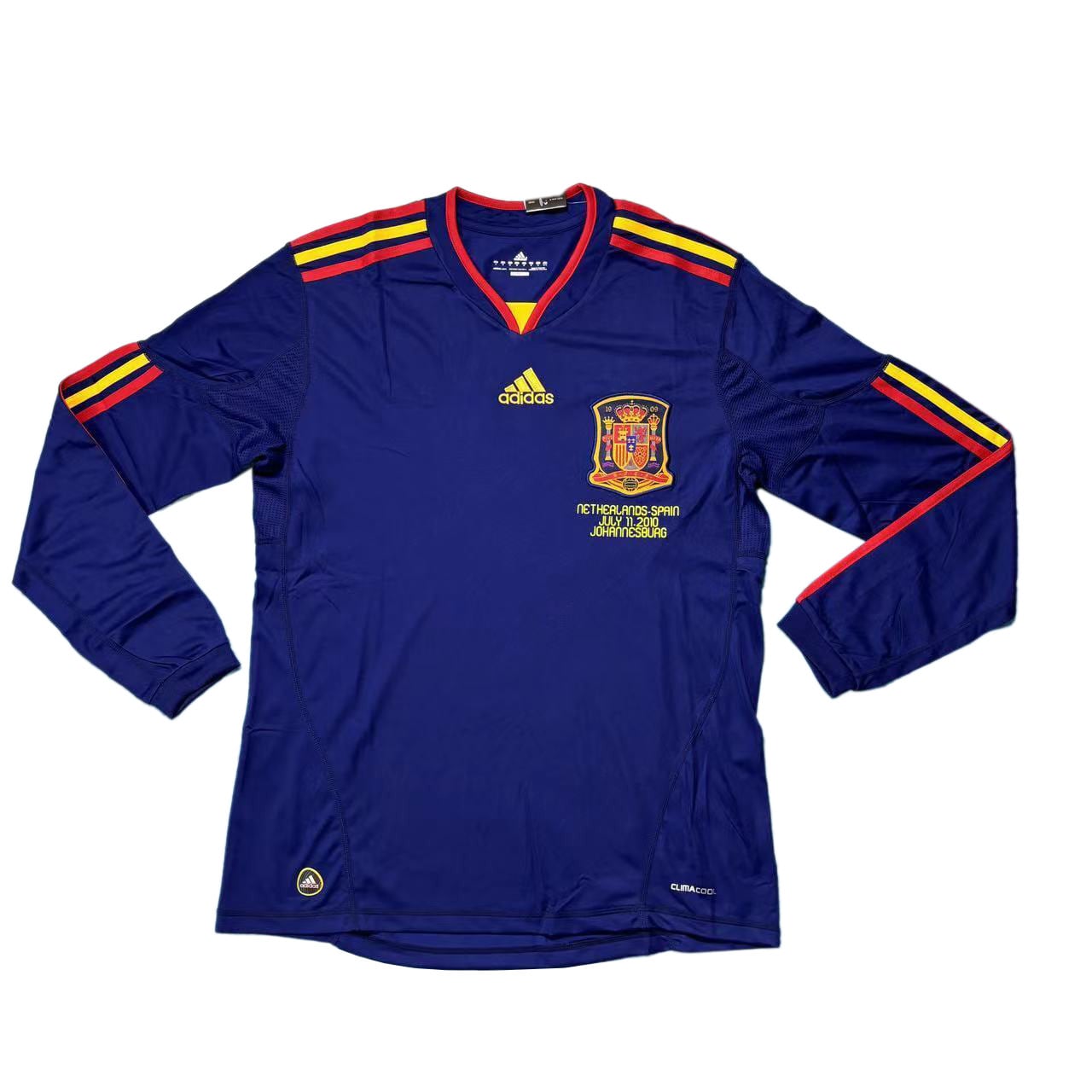 スペイン代表 2010 決勝モデル 長袖 ユニフォーム 14 サッカー