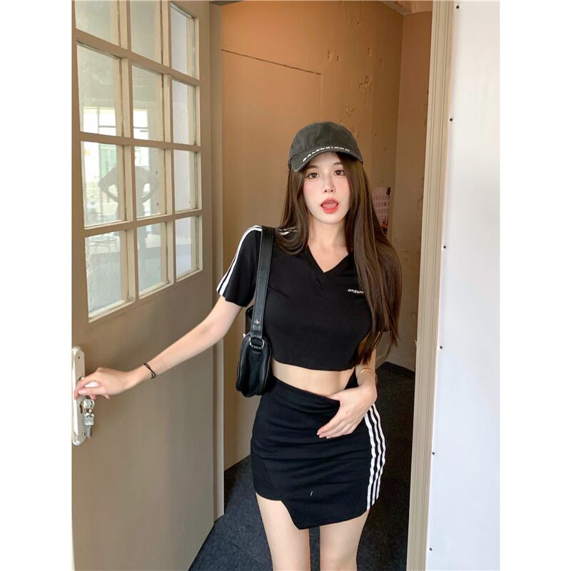 サマーTシャツ スカート 夏物 ブラックストロベリース59187212401