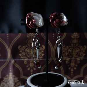 KRAKEN・Bubble Яose must to be red　ピアス/イヤリング