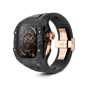 Apple Watch Case - RSC49 - ROSE GOLD CARBON