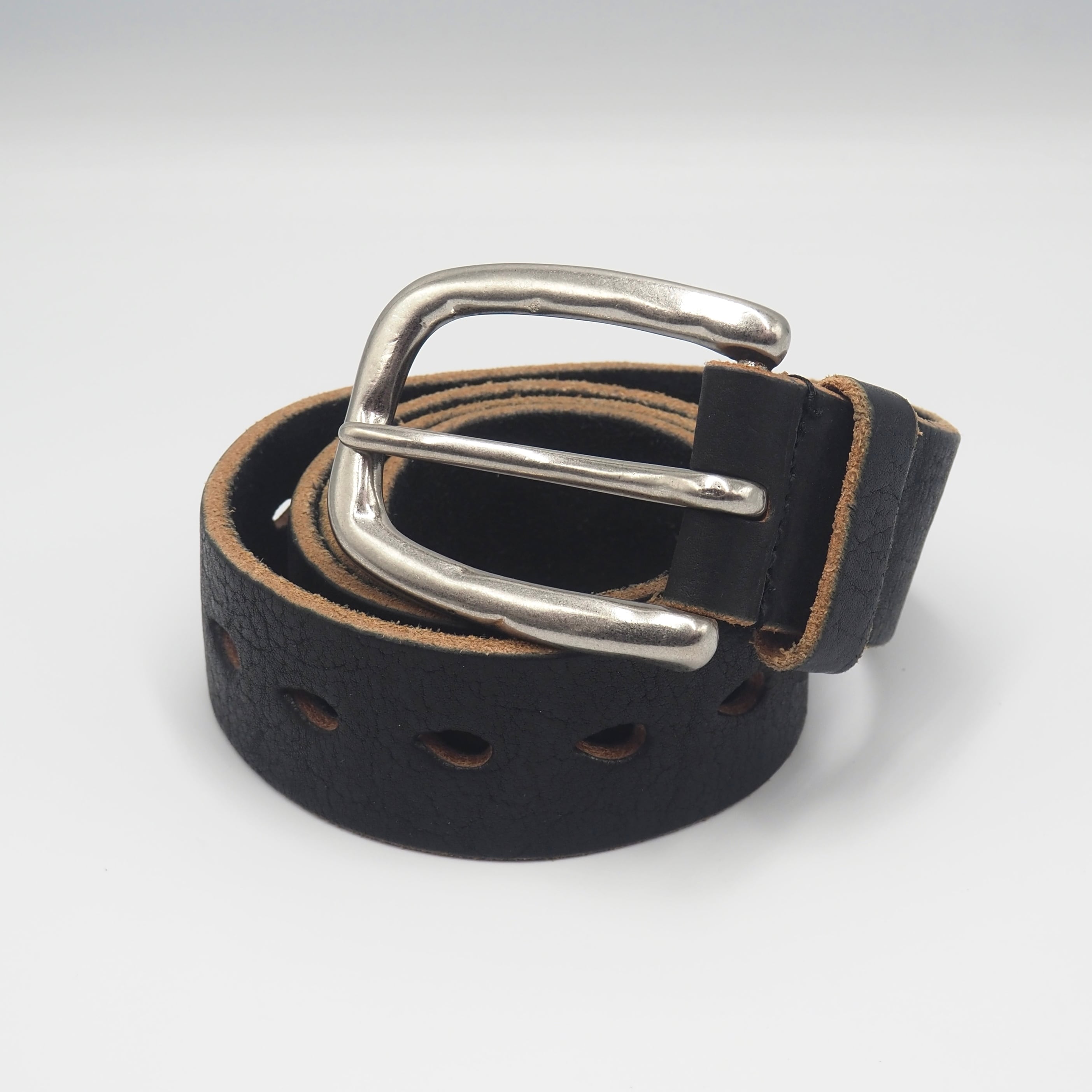 2/25掲載 Y’s ベルト レザー ブラック ワイズ