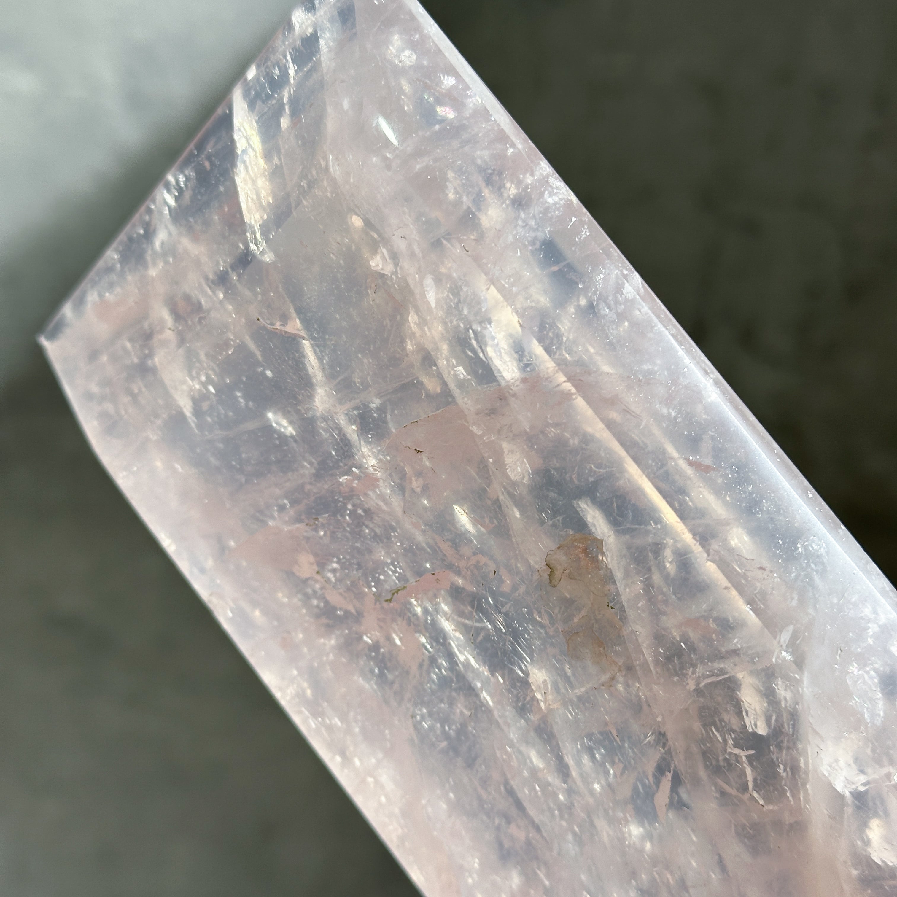 ローズクォーツのトレー 03◇ Rose Quartz ◇ 天然石・鉱物