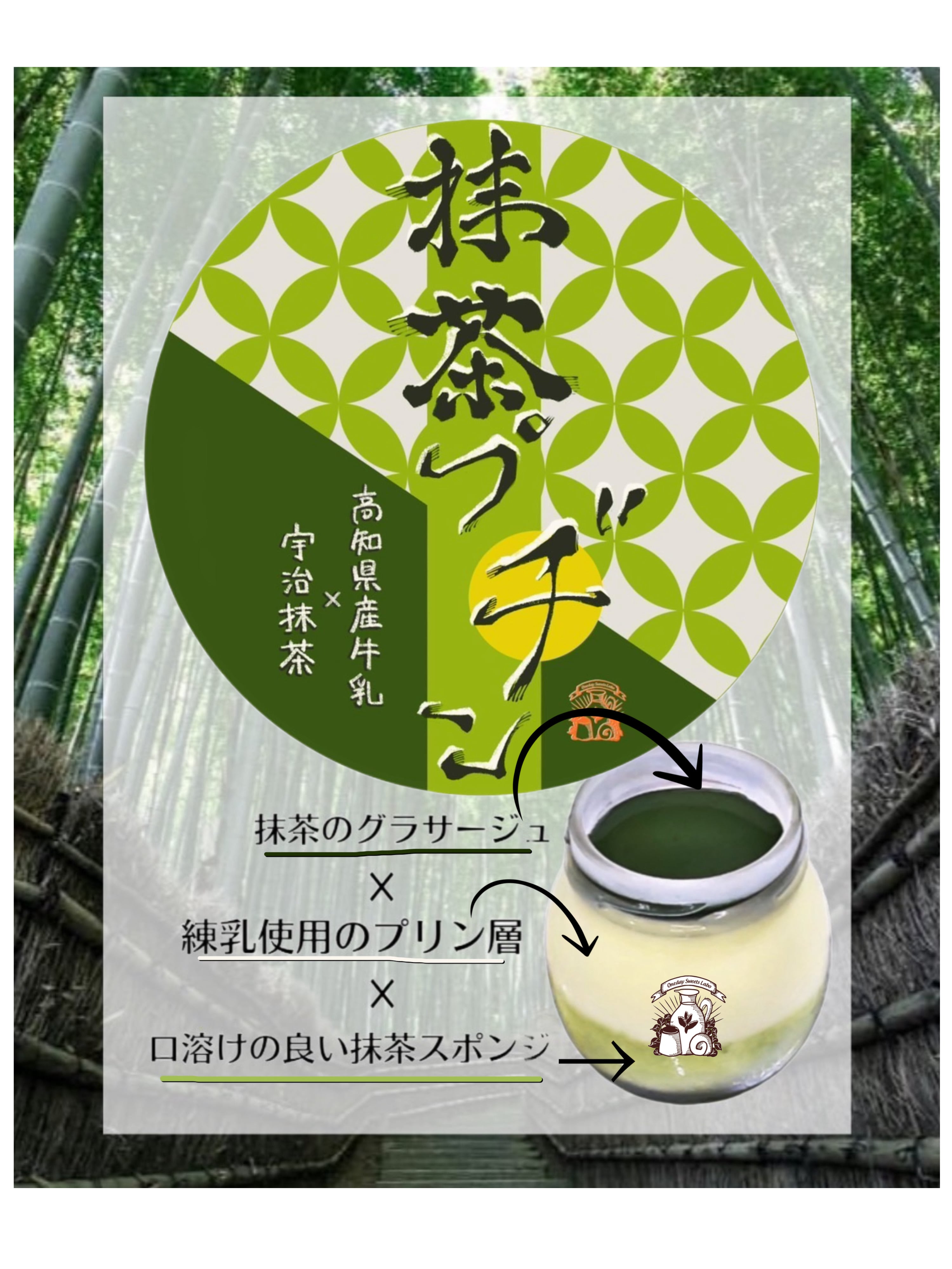 3層の贅沢プリン【プヂン3種セット（7個入り）】 | ワンデースイーツラボ