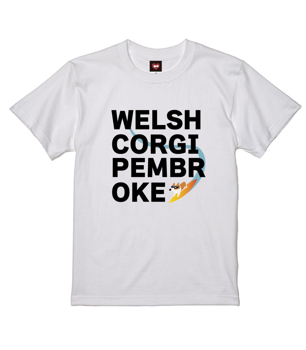 WELSH CORGI PEMBROKEテキストデザインTシャツ デザインNO.516 Tシャツ5.6oz