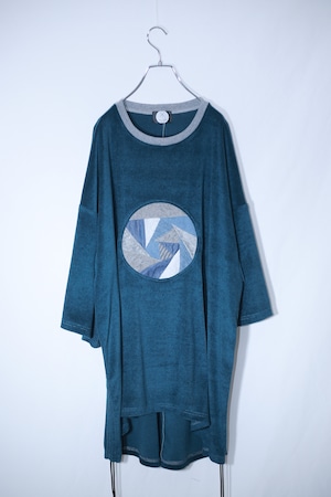 Gather-T-shirts ○ (aqua marine)