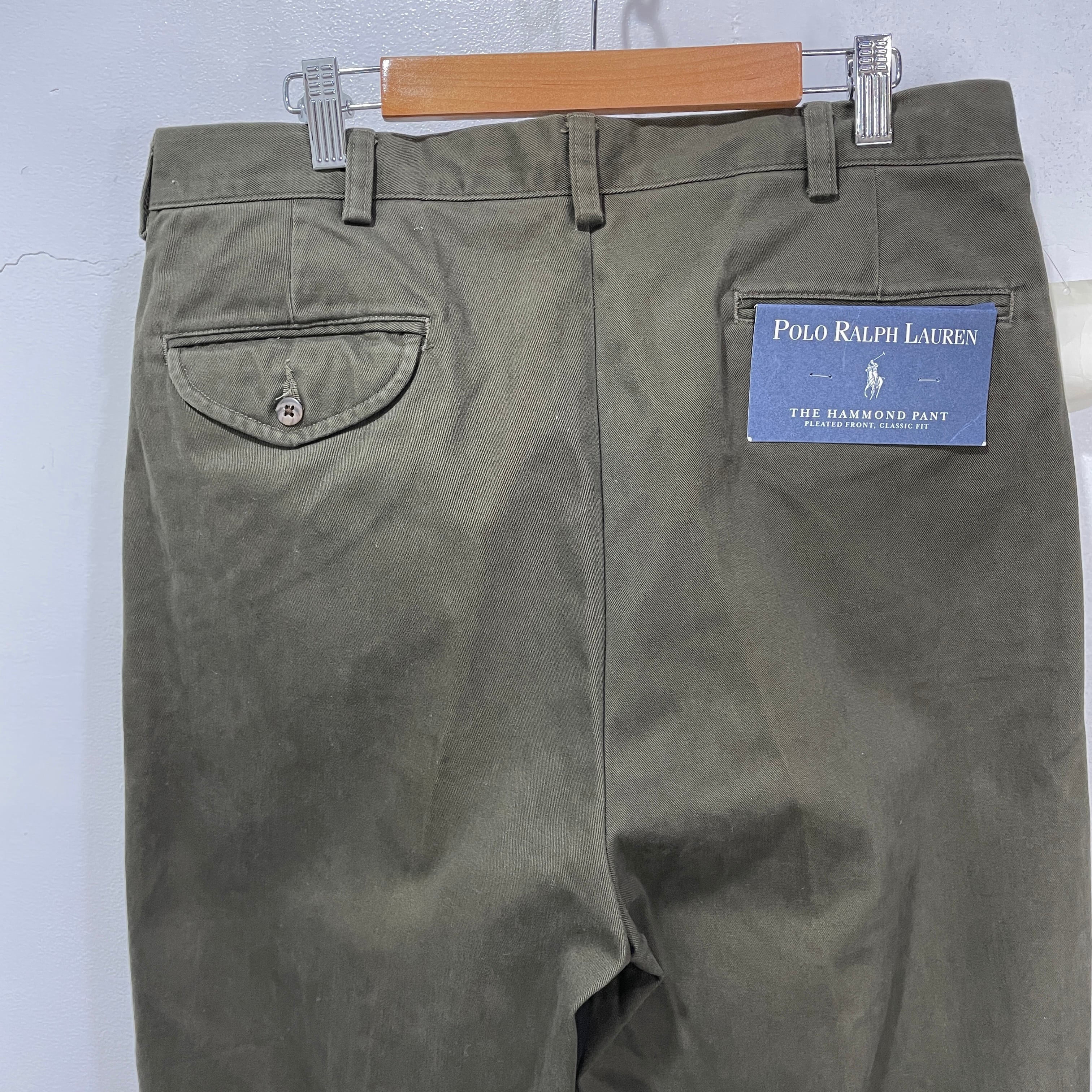 送料無料』新品タグ付き未使用品 90s Ralph Lauren ハモンドパンツ 2