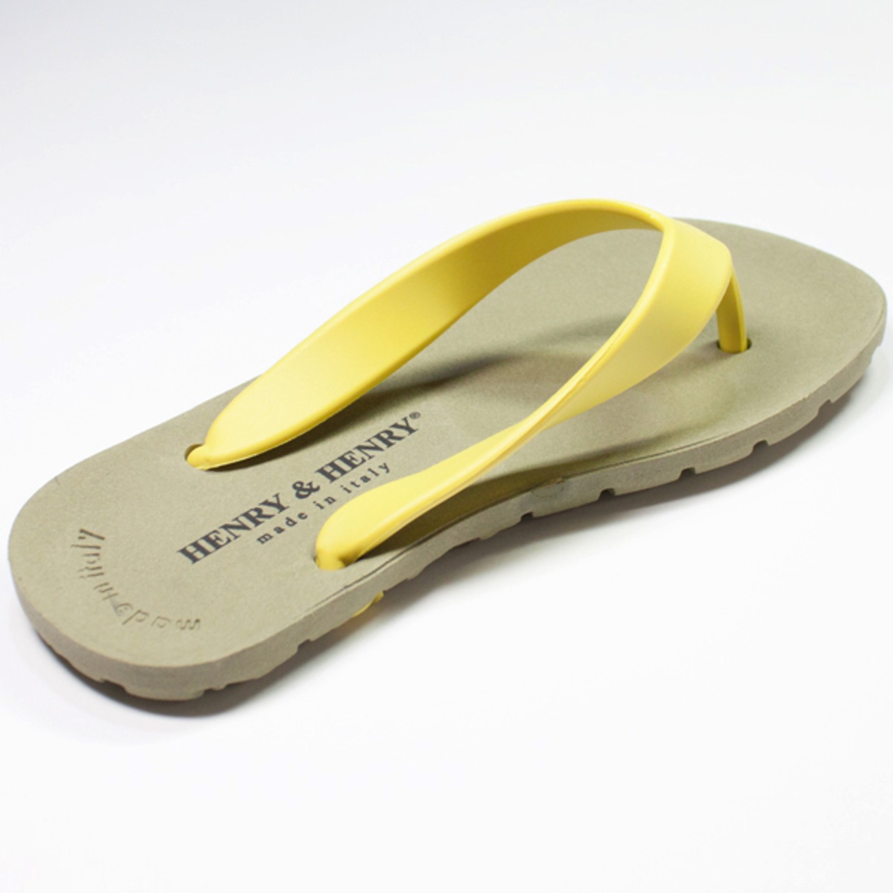 ［HENRY&HENRY］サンダル FLIPPER キッズ｜Verde／Yellow