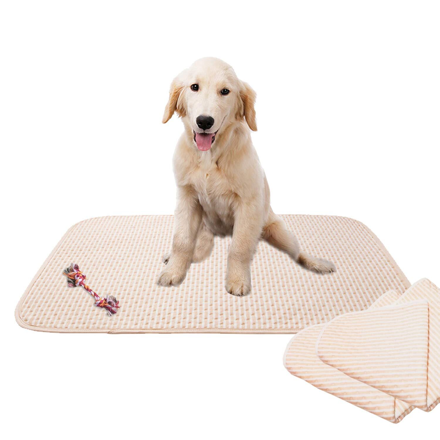 【特価処分】犬用おしっこパッド 犬おしっこパッド おしっこマット 4層デザイン 繰り返す使用できる 犬の訓練パッド 多機能のドッグおしっこパッド 50*70cm