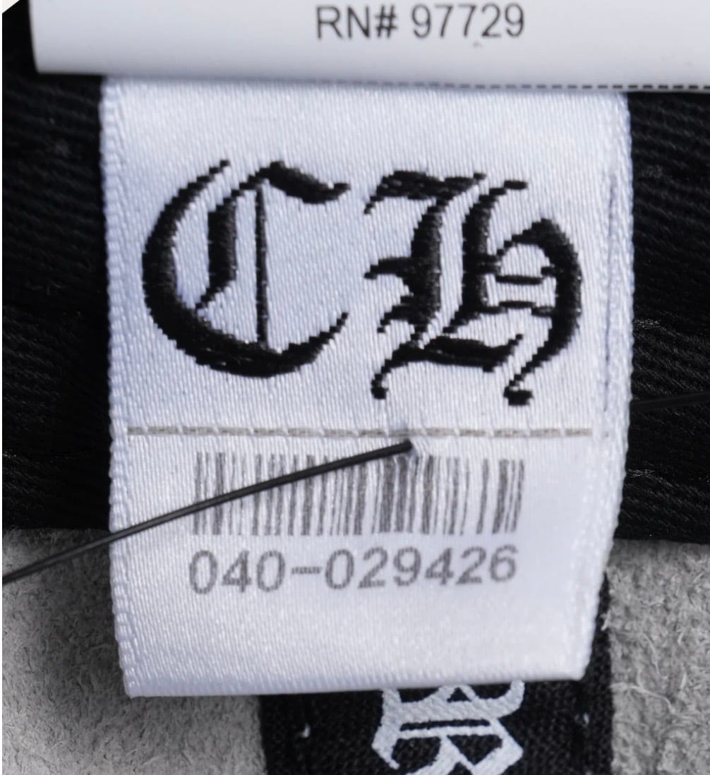 CHROME HEARTS クロムハーツ 迷彩柄 スターパッチ レザーキャップ 帽子