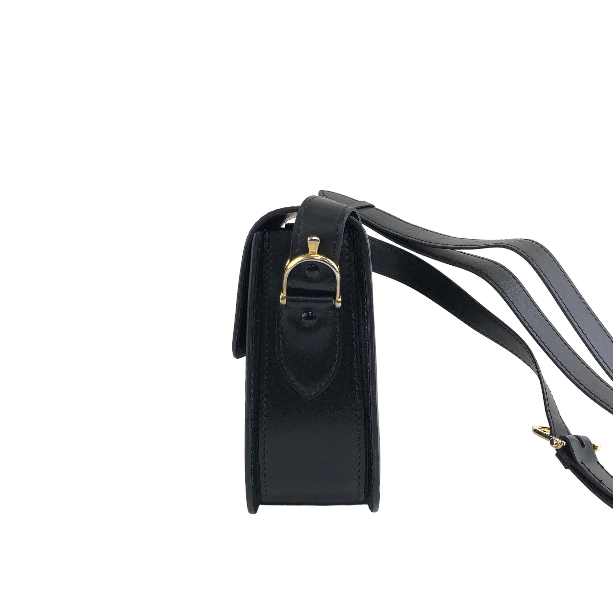 CELINE セリーヌ 馬車 ホースキャリッジ レザー クロスボディ