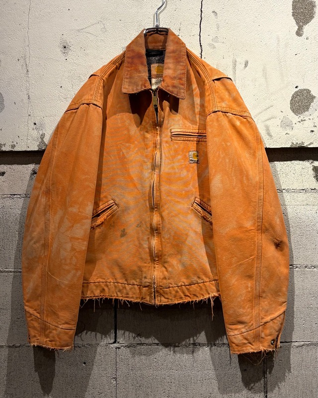 【Caka otto】“Carhartt” Dyed Custom Vintage Detroit Jacket