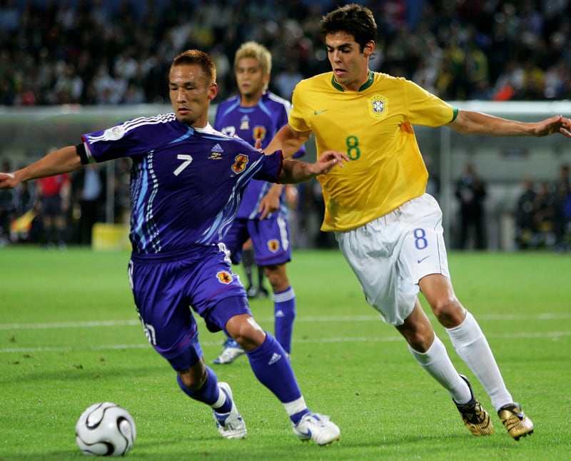 ブラジル代表 2006 Nike ホーム半袖 ユニフォーム #8 KAKA カカ