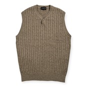 Austin Reed オースティンリード ケーブル編み ニット ベスト Vネック サイズ L /メンズ オースチンリード 英国王室御用達