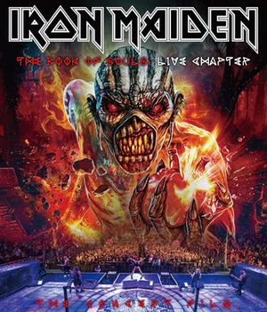 NEW IRON MAIDEN THE BOOK OF SOULS: LIVE CHAPTER -CONCERT FILM 1BLURAY  Free Shipping