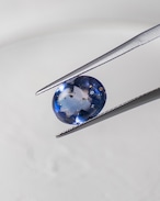 バフトップオーバルカット10×8mm #634【硝子の宝石】箔入