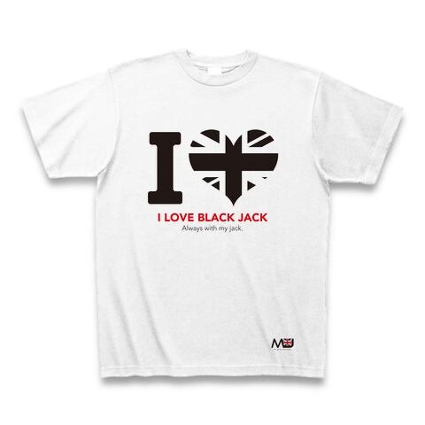 ブラックジャック【B】Tシャツ-I LOVE-