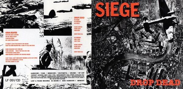 SIEGE/Drop Dead/LF051/CD 廃盤HC名盤CD SIEGE/DROPDEAD | RECORD SHOP CONQUEST/レコードショップコンクエスト