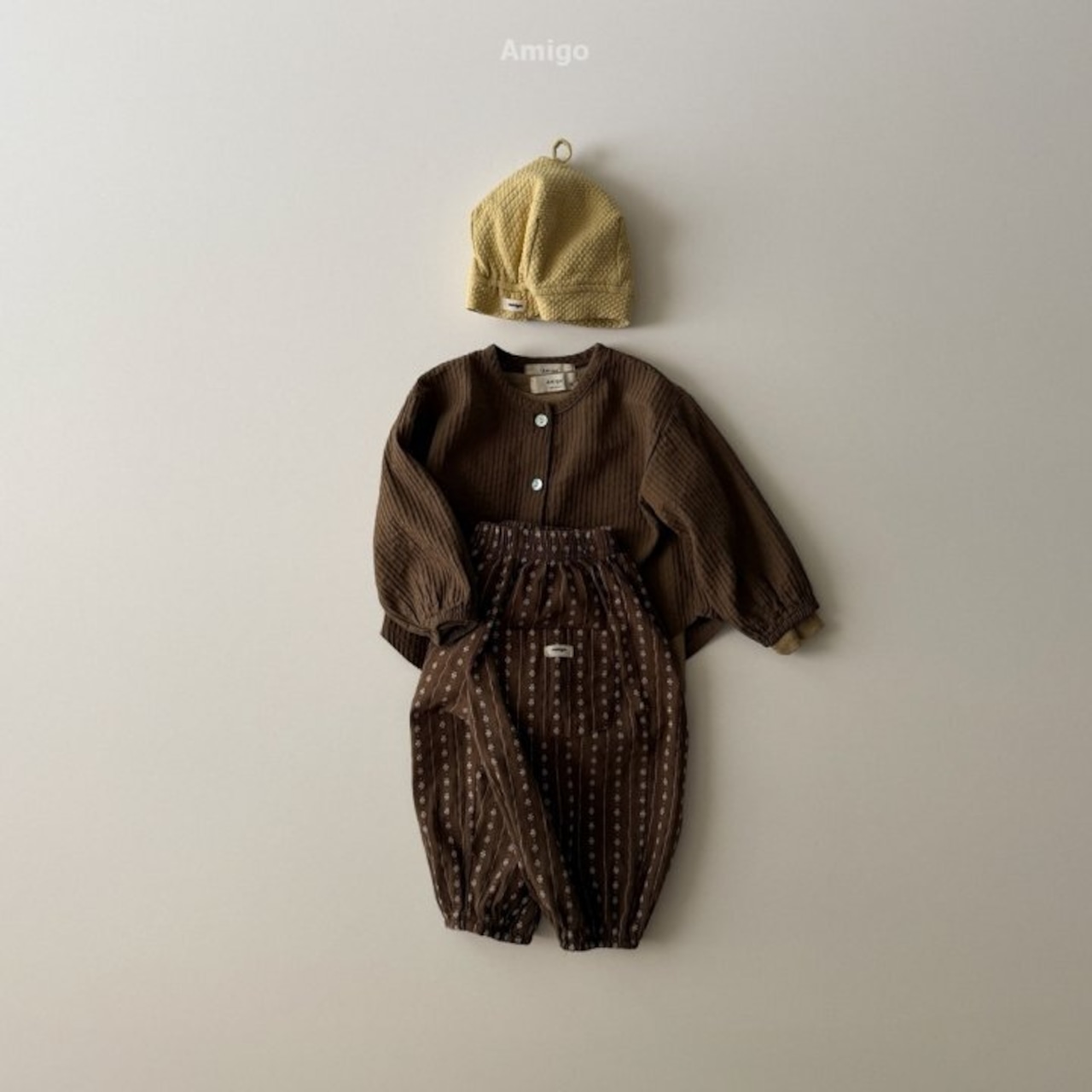 Amigo 26/SS ラウンドショーリングシャツ