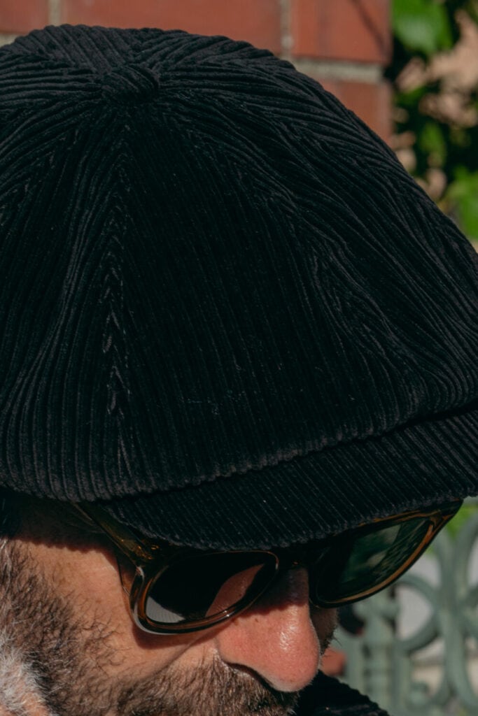 AT-DIRTY】 “WORKERS CASQUETTE CORDUROY” -BLACK (アットダーティー