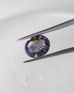 バフトップオーバルカット10×8mm #653【硝子の宝石】箔入