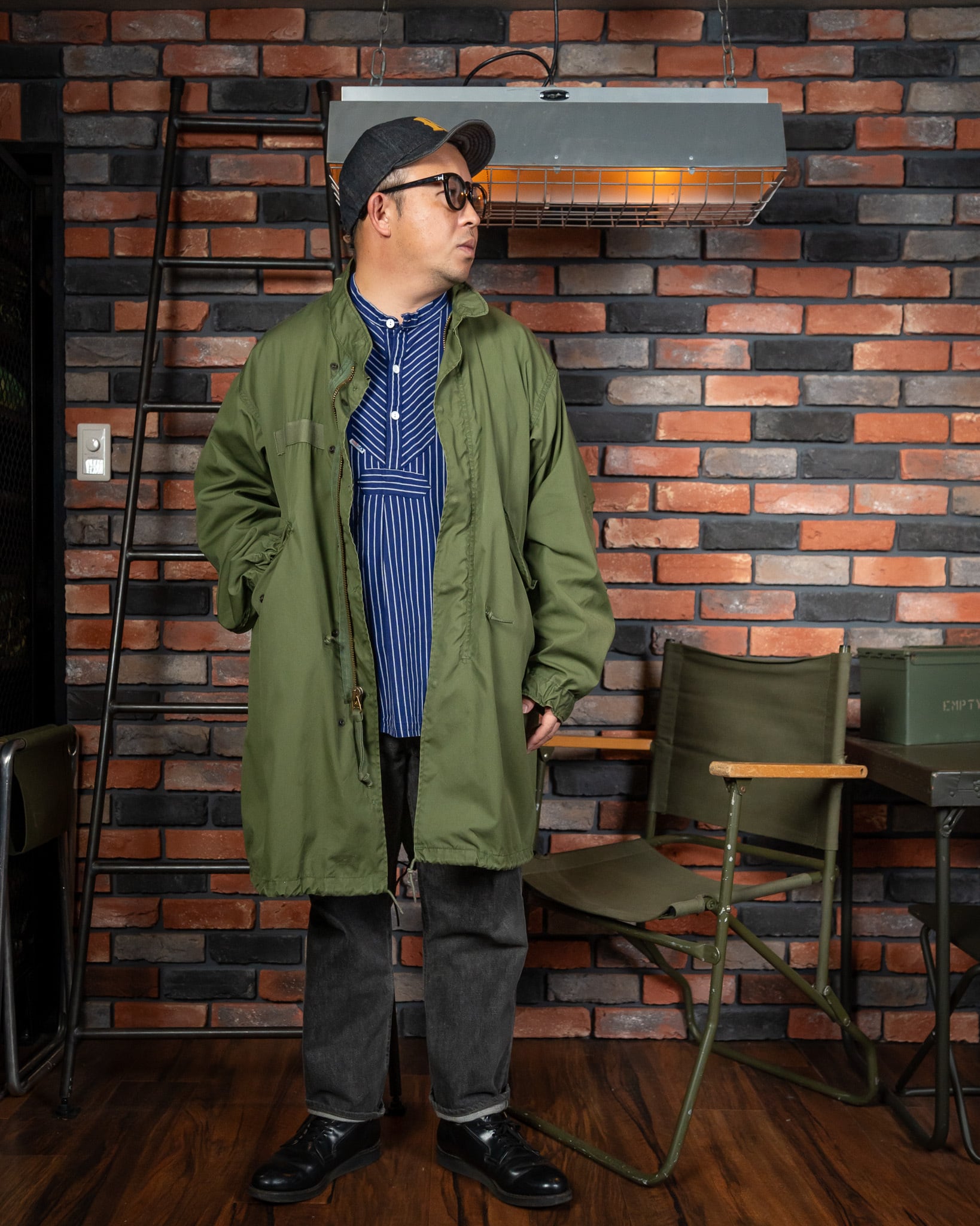 LARGE】Germany Fisherman Shirts 