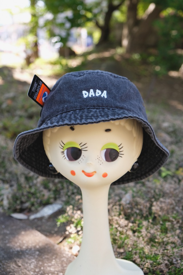 "DADA" Bucket Hat (Black)