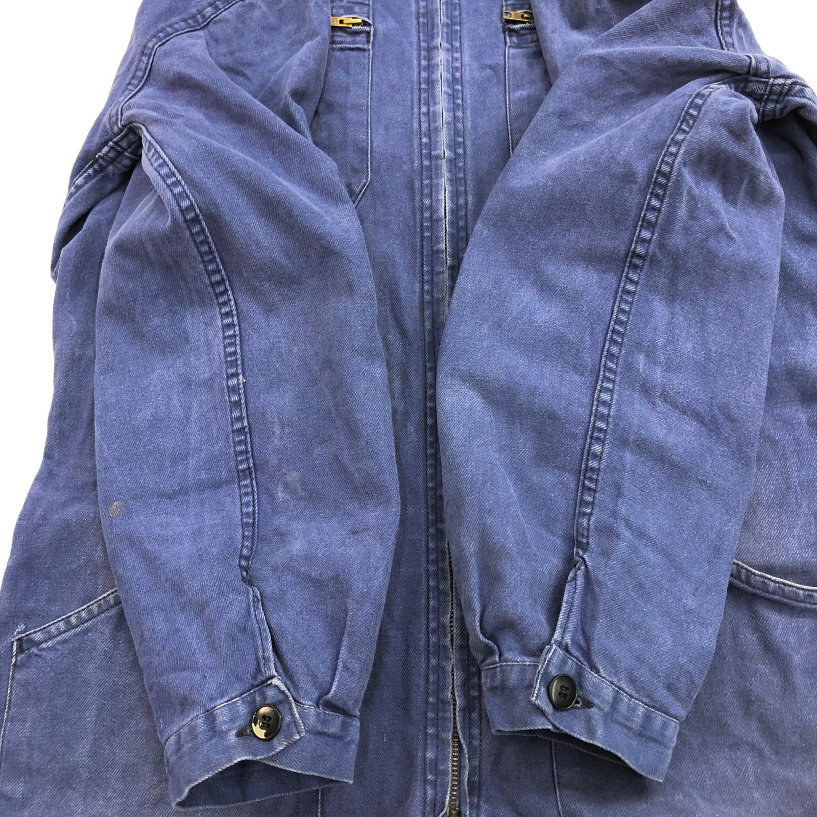 UNKNOWN 80- 90年代 FRANCE製 COVERALLS ユーロワーク フレンチワーク