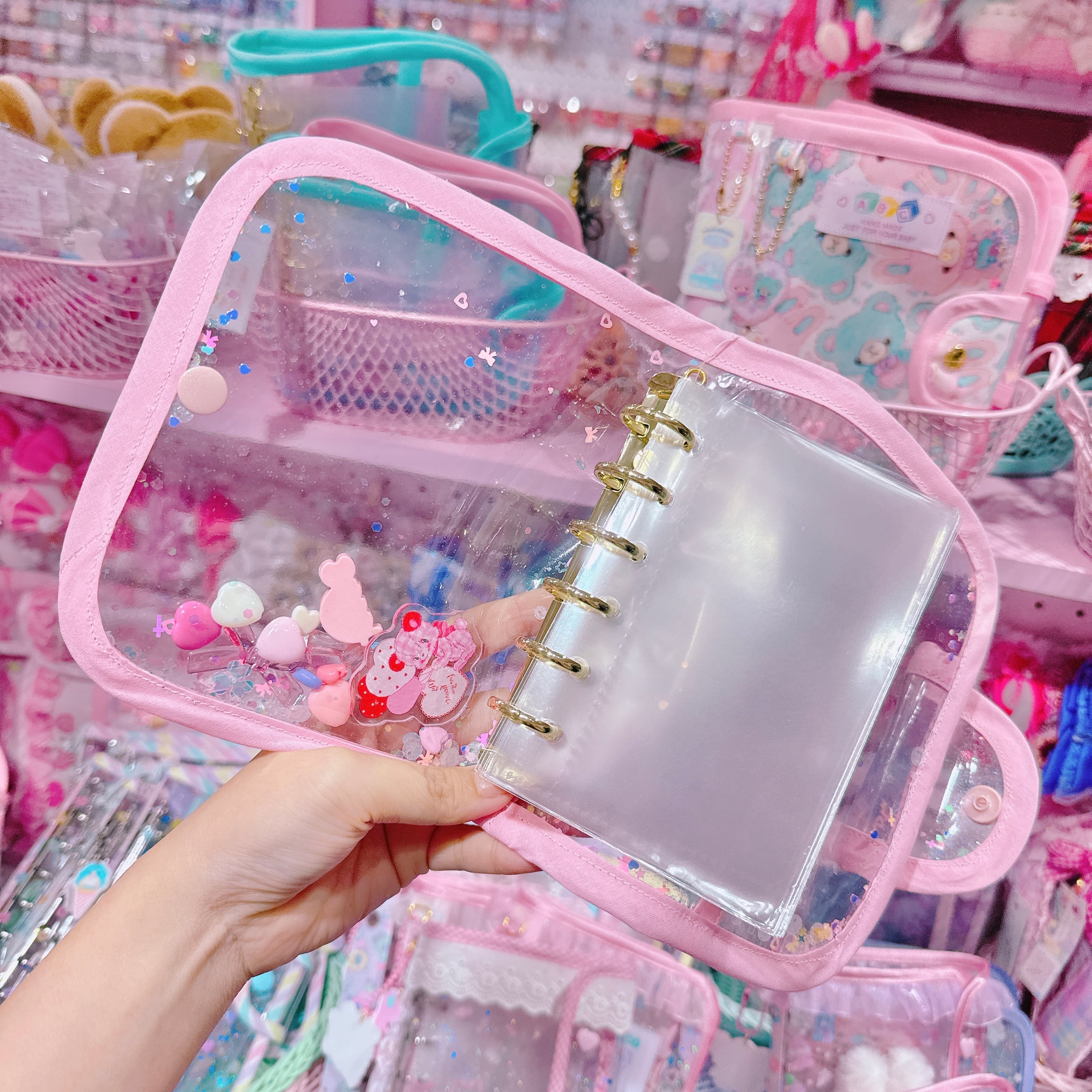 【M6】53-2シール帳(A7)6穴リング