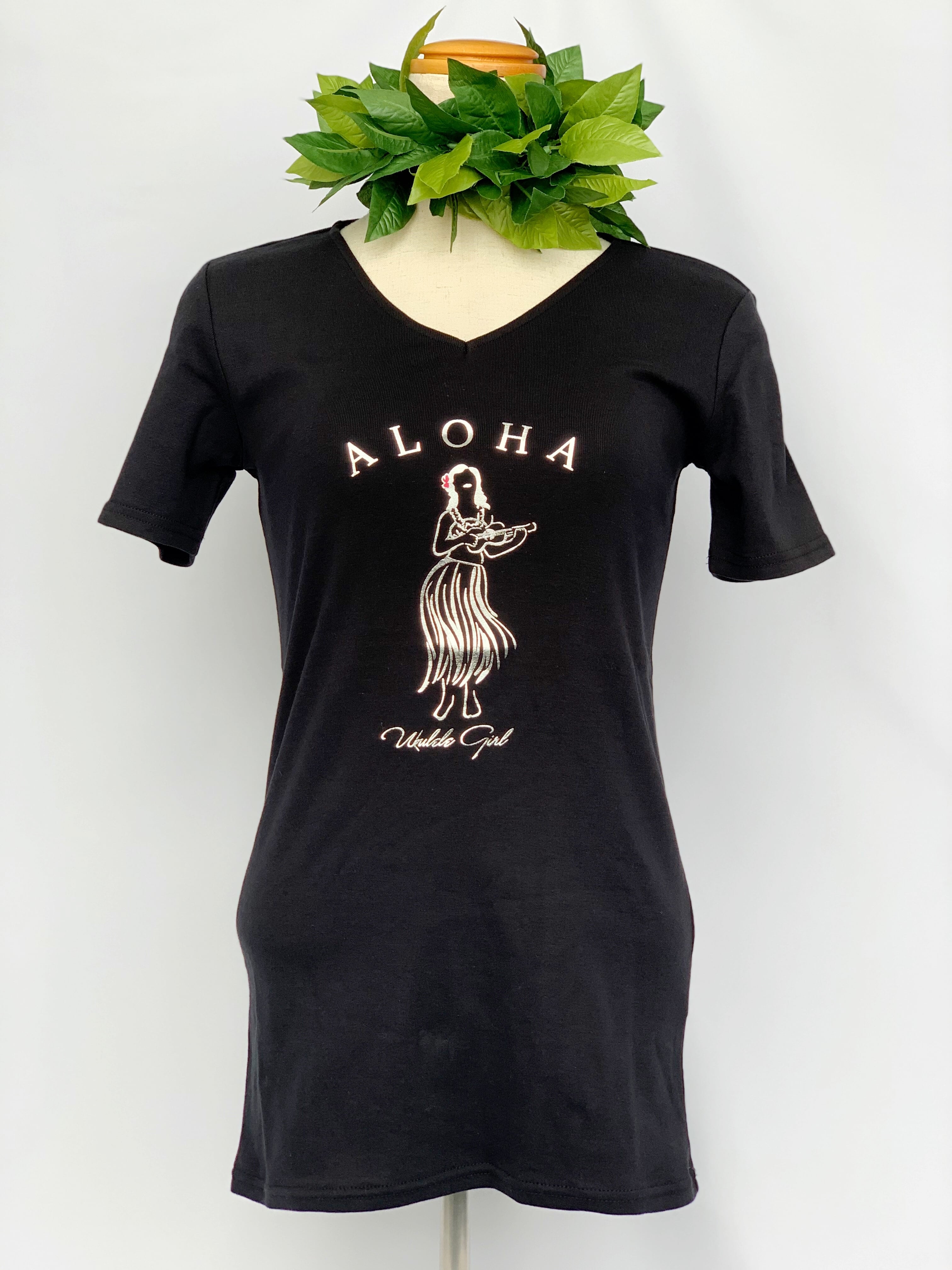 Mauna loa/マウナロア】ストレッチTシャツ 半袖 フラガール フラ